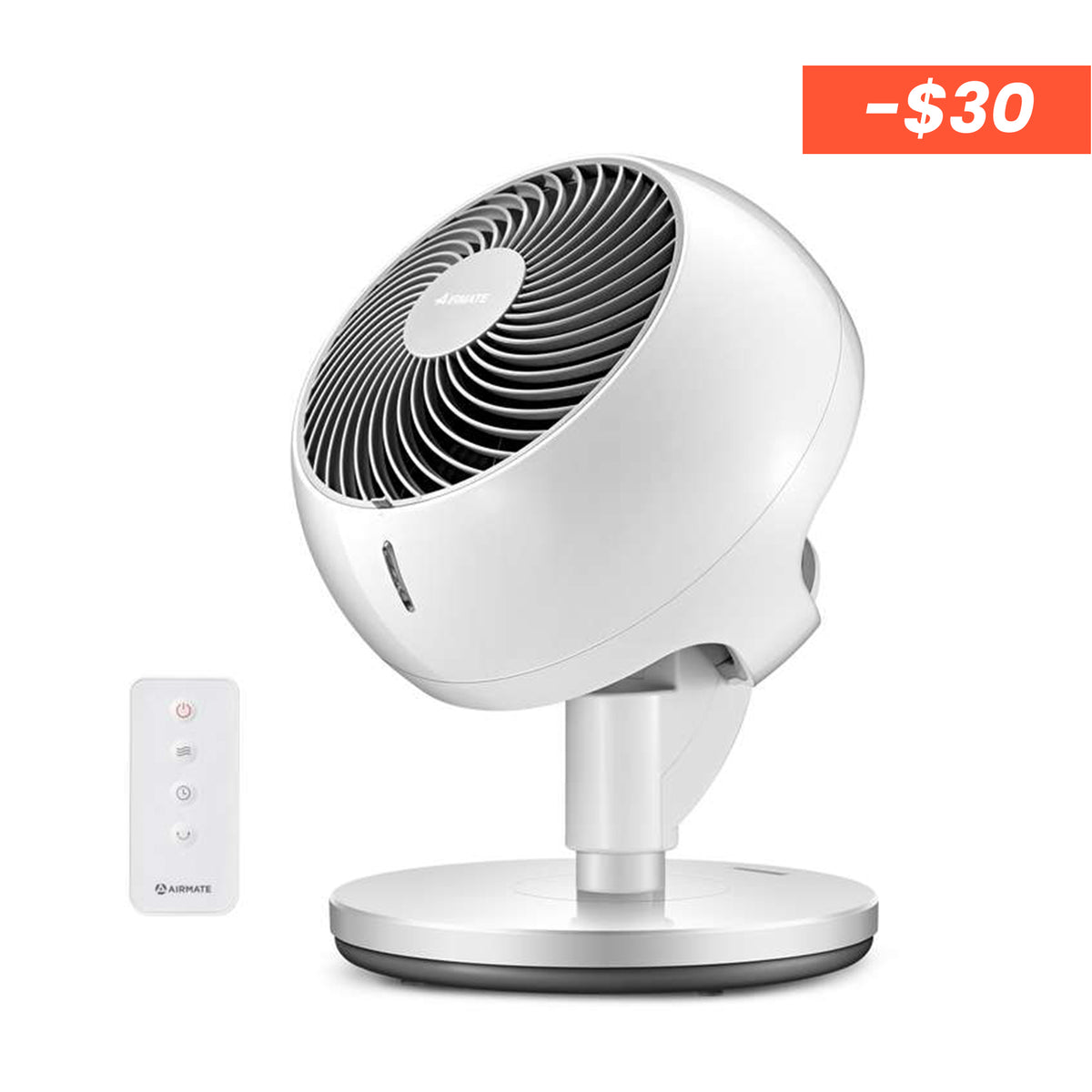 AIRMATE Air Circulator Portable Table Fan