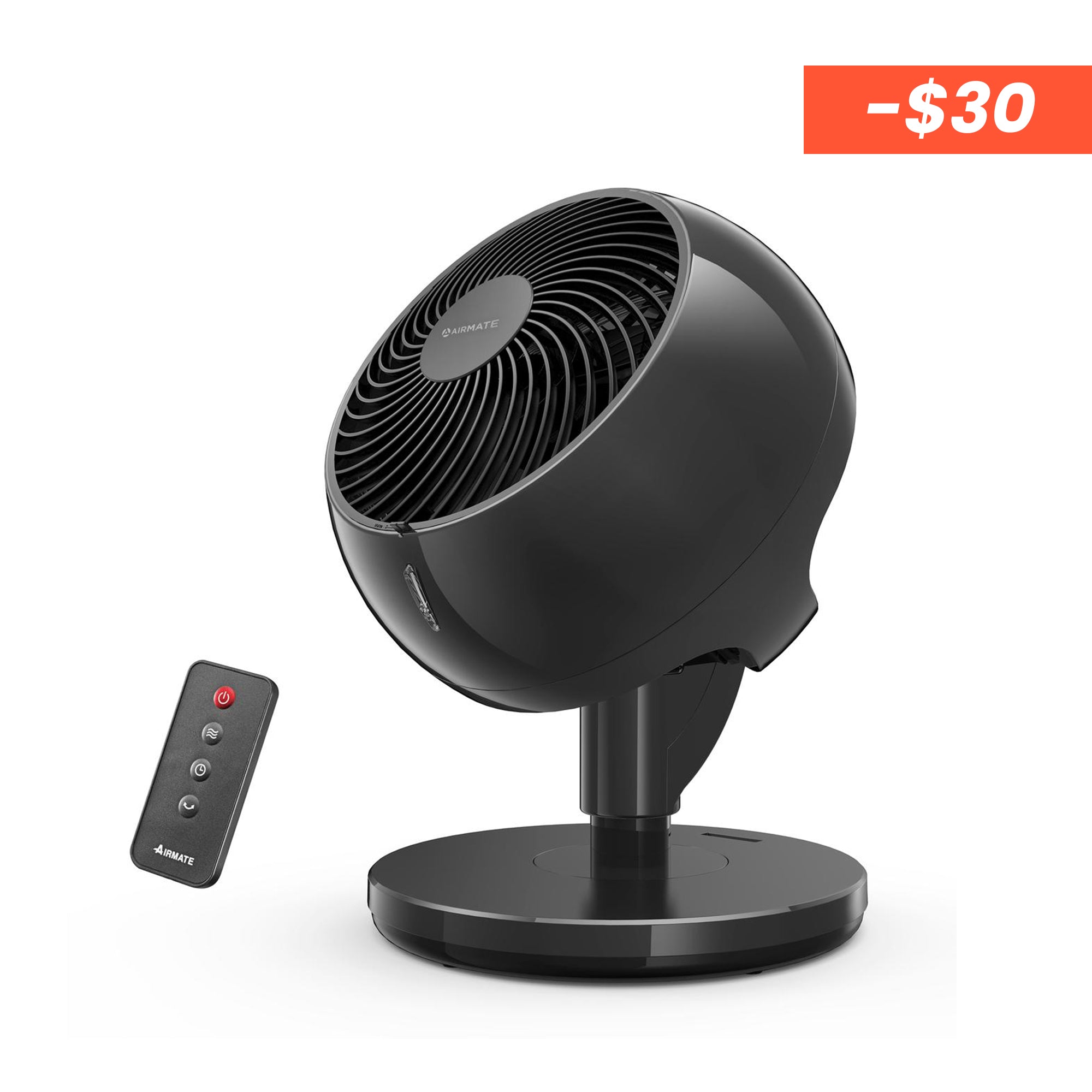 AIRMATE Air Circulator Portable Table Fan