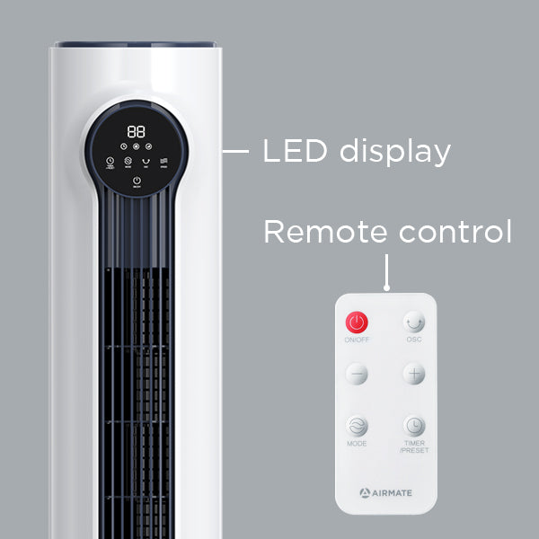 AIRMATE Standing Floor Tower Fan