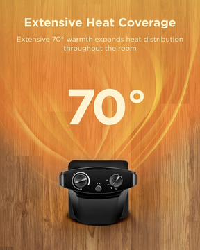 AIRMATE Electric Space Heater for Indoor Use 25"